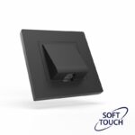 Вывод кабеля СП Pixel IP20 механизм карбон TOKOV ELECTRIC TKE-PX-CP-C14 — изображение 3
