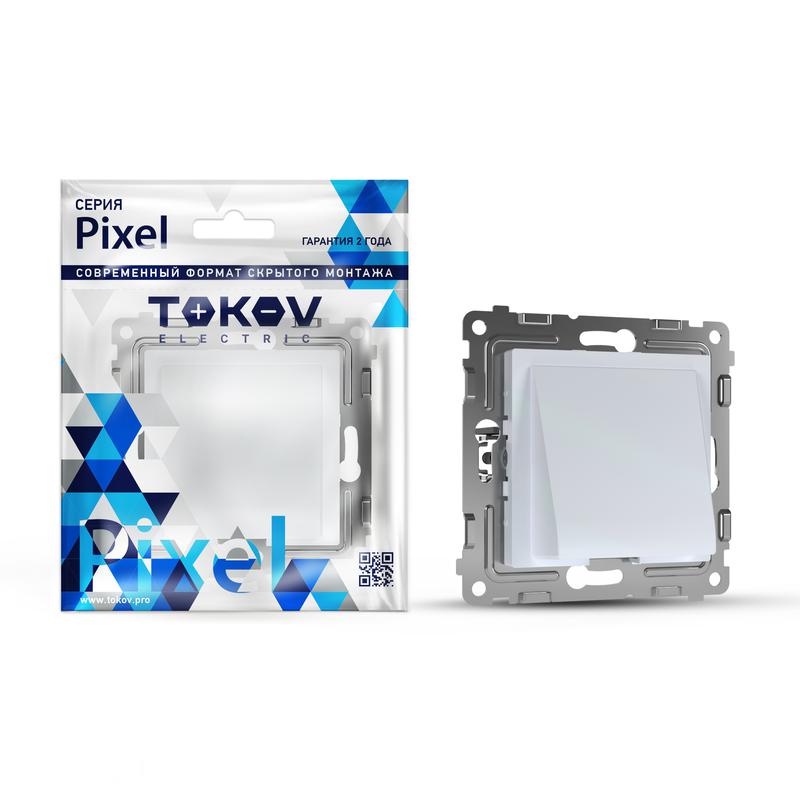 1993739.jpg Вывод кабеля СП Pixel IP20 механизм перламутр. TOKOV ELECTRIC TKE-PX-CP-C04 — изображение 1