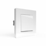 Переключатель перекрестный 1-кл. СП Pixel IP20 механизм бел. TOKOV ELECTRIC TKE-PX-P1R-C01 — изображение 2