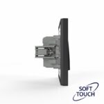 Переключатель перекрестный 1-кл. СП Pixel IP20 механизм карбон TOKOV ELECTRIC TKE-PX-P1R-C14 — изображение 2