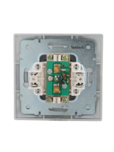 Розетка телевизионная проходная TV СП Mira сер. металлик LEZARD 701-1010-129 — изображение 3