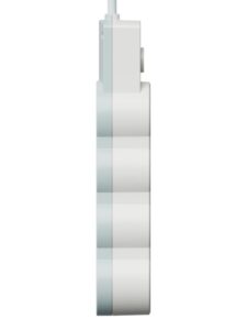 Удлинитель 3х3м с заземл. 10А IP20 USB 2800Вт 220В ПВС 3х1 с выкл. бел. КОСМОС YKsm3m3g-Z-VU10А-W — изображение 5