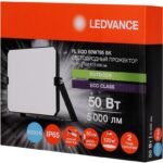 Прожектор светодиодный СДО FL ECO 50W 765 G4 уличный матов. стекло алюм. черн. LEDVANCE 4099854400131 — изображение 6
