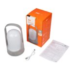 Фонарь светодиодный аккумуляторный кемпинговый Accu5-L60-gy 60SMDх0.5Вт 220/350/650лм 8000-9000К IP20 (Li-ion аккумулятор 3.7В 18650 3600мА.ч) диммер сер. JazzWay 5058323 — изображение 4