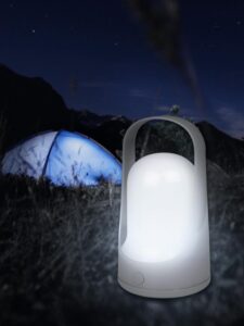 Фонарь светодиодный аккумуляторный кемпинговый Accu5-L60-gy 60SMDх0.5Вт 220/350/650лм 8000-9000К IP20 (Li-ion аккумулятор 3.7В 18650 3600мА.ч) диммер сер. JazzWay 5058323 — изображение 2