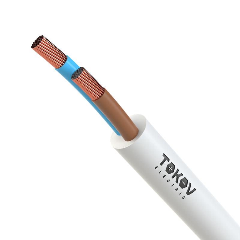 2037894.jpg Провод TOKOV ELECTRIC ПВС 2х4 380В Б (бухта) (м) 1945484 — изображение 1