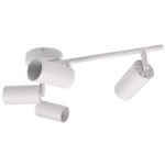 Светильник PCL-0504 4xGU10 IP20 230В WH настен./потолочн. декор. под лампу JazzWay 5066748 — изображение 3