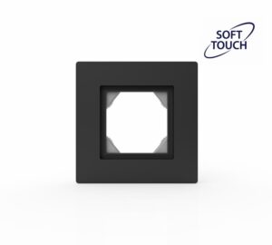 Рамка 1-м Pixel IP44 карбон TOKOV ELECTRIC TKE-PX-RM1-C14-IP44 — изображение 3