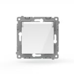 Розетка 1-м СП Pixel IP44 с заземл. с крышкой механизм бел. TOKOV ELECTRIC TKE-PX-R1ZSW1-C01-IP44 — изображение 2
