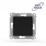 Розетка 1-м СП Pixel IP44 с заземл. с крышкой механизм карбон TOKOV ELECTRIC TKE-PX-R1ZSW1-C14-IP44 — изображение 2
