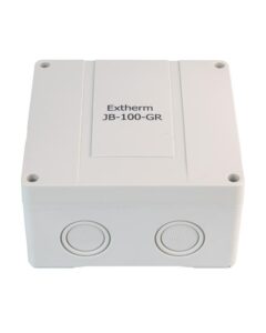 Коробка распределительная 140х140х76мм IP66 в комплекте с клеммным рядом 10х10кв.мм 76А сер. Extherm JB-100-GR — изображение 5