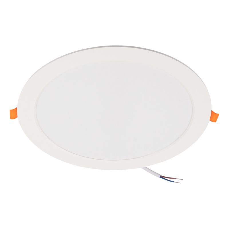2057693.jpg Светильник светодиодный PLED DL7 24Вт 6500К IP54 2040лм WH встраив. бел. Pro JazzWay 5069121 — изображение 1