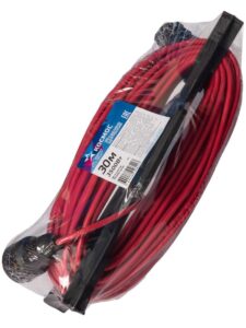 Удлинитель-шнур на рамке 1х30м без заземл. 16А IP20 3.5кВт ПВС 2х1.5 РС16 КОСМОС YPKsm30m-1g(16A) — изображение 4