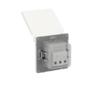 Розетка силовая KANT IP44 2P+E защ. шторки с крышкой бел. магнолия DKC 7000013 — изображение 5