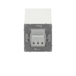 Розетка силовая KANT IP44 2P+E защ. шторки с крышкой бел. песок DKC 7010013 — изображение 2