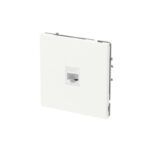 Розетка компьютерная 1-м KANT RJ45 кат.5E без шторки бел. песок DKC 7010663 — изображение 6