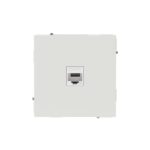 Розетка компьютерная 1-м KANT RJ45 кат.6A без шторки бел. песок DKC 7010673