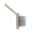 Розетка силовая KANT IP44 2P+E защ. шторки с крышкой ванильн. марципан DKC 7015013 — изображение 3