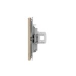 Розетка компьютерная 1-м KANT RJ45 кат.5E без шторки ванильн. марципан DKC 7015663 — изображение 3