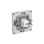 Розетка компьютерная 1-м KANT RJ45 кат.5E без шторки ванильн. марципан DKC 7015663 — изображение 4