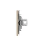 Розетка компьютерная 2-м KANT RJ45 кат.5E без шторки ванильн. марципан DKC 7015664 — изображение 3