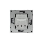 Розетка силовая KANT 2P+E защ. шторки черн. уголь DKC 7012003 — изображение 2
