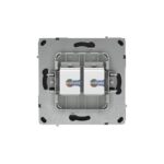 Розетка компьютерная 2-м KANT RJ45 кат.6A без шторки черн. уголь DKC 7012674 — изображение 6