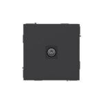 Розетка телевизионная одиночная TV KANT черн. уголь DKC 7012503