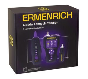 Измеритель длины кабеля NetGeeks NL80 фиолет. Ermenrich 85673 — изображение 6