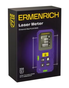 Рулетка лазерная Reel PLUS GS40 фиолет. Ermenrich 86257 — изображение 3