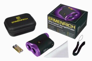 Дальномер лазерный строительный LR1500 фиолет. Ermenrich 84085 — изображение 7