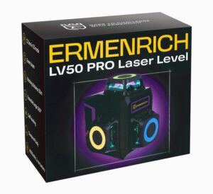 Уровень лазерный PRO LV50 фиолет. Ermenrich 84086 — изображение 4