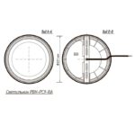 Светильник светодиодный PBH-PC9-RA 24Вт 4000К IP65 2400лм ЖКХ черн. JazzWay 5070196 — изображение 6