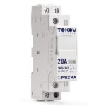 Контактор модульный 18мм 20А 230В АС 1НО 1НЗ PRIZMA TOKOV ELECTRIC TKE-PZ-MC-1-20-230-11
