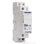 Контактор модульный 18мм 20А 230В АС 2НО PRIZMA TOKOV ELECTRIC TKE-PZ-MC-1-20-230-20