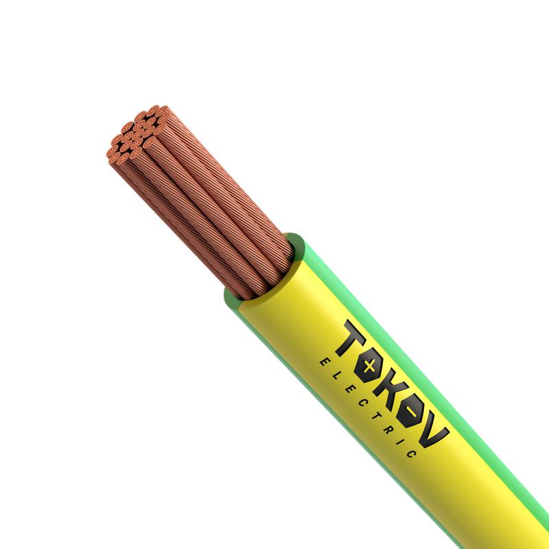 2083214.jpg Провод TOKOV ELECTRIC ПуГВнг(А)-LS 1х2.5 (бухта) Ж/З 450/750В (м) 000011511 — изображение 1