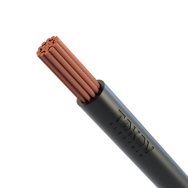 2083216.jpg Провод TOKOV ELECTRIC ПуГВнг(А)-LS 1х2.5 (бухта) Ч 450/750В (м) 000011513 — изображение 1