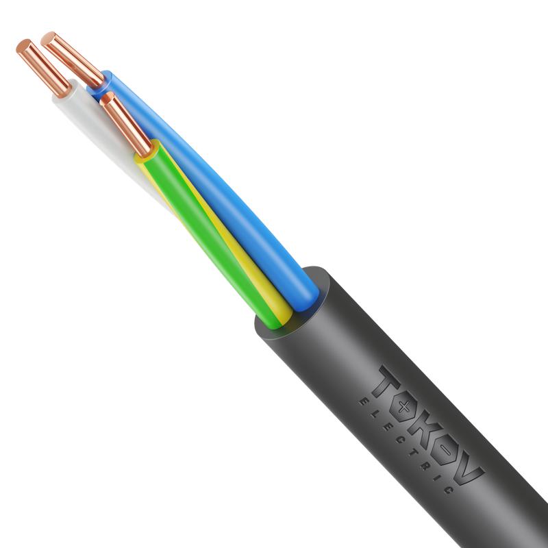 2095422.jpg Кабель TOKOV ELECTRIC ВВГнг(А)-LS 3х2.5 ОК (N PE) 0.66кВ (уп.100м) УТ000028596 — изображение 1