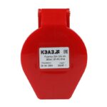Розетка кабельная 224 32А 380AC 3P+PE 6ч IP44 КЭАЗ 222752