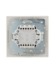 Выключатель 1-кл. СП Mira 10А IP20 с подсветкой со вставкой жемчуж./бел. перламутр. LEZARD 701-3030-111 — изображение 4