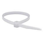 Хомут кабельный 4.8х300 полиамид бел. (уп.100шт) DKC 25217SR