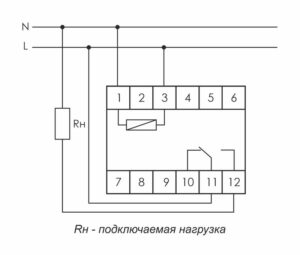 Реле времени PCR-513 8А 230В 1 перекл. IP20 задержка включ. монтаж на DIN-рейке F&F EA02.001.003 — изображение 3