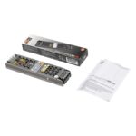 Блок питания для светодиодной ленты 100Вт 8.3А 12В IP20 BSPS метал. JazzWay 1002167A — изображение 3