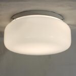 Светильник НПО 22-2х60-210 "Таблетка" d260 2х60Вт E27 IP20 опал Элетех 1005150220 — изображение 3