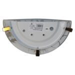 Светильник НББ 21-60 М19 "Эрика" 300/2 1х60Вт E27 IP20 матов. бел./клипсы зол. (инд. упак.) Элетех 1005204376 — изображение 3