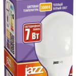 Лампа светодиодная PLED-SP 7Вт G45 шар 3000К тепл. бел. E14 540лм 230В JazzWay 1027856-2 — изображение 2