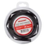 Трубка термоусадочная ТУТ нг 5.0/2.5 черн. ролик 2.44м Rexant 29-0026