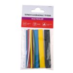 Набор трубок термоусадочных №3 MULTICOLOR ТУТ нг (уп.13шт по10см) Rexant 29-0103 — изображение 4
