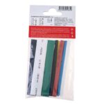 Набор трубок термоусадочных №3 MULTICOLOR ТУТ нг (уп.13шт по10см) Rexant 29-0103 — изображение 2