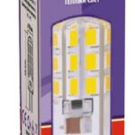 Лампа светодиодная PLED-G4 3Вт капсульная 2700К тепл. бел. G4 200лм 220-230В JazzWay 1032041 — изображение 2